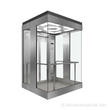 Lift Tamasya dengan Kabin Square